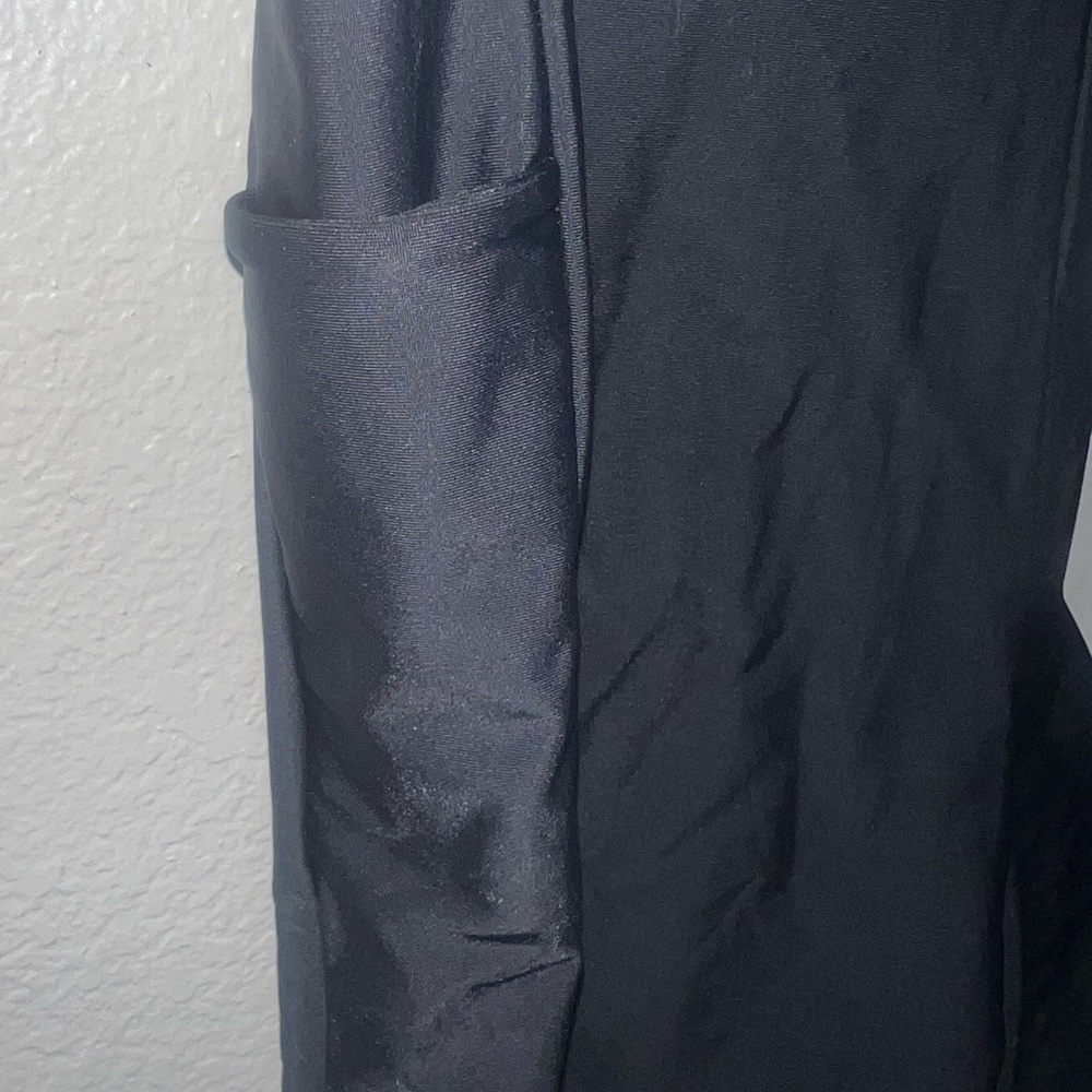 BloomChic Black Bermuda Shorts Classic Design - Picture 3 of 4